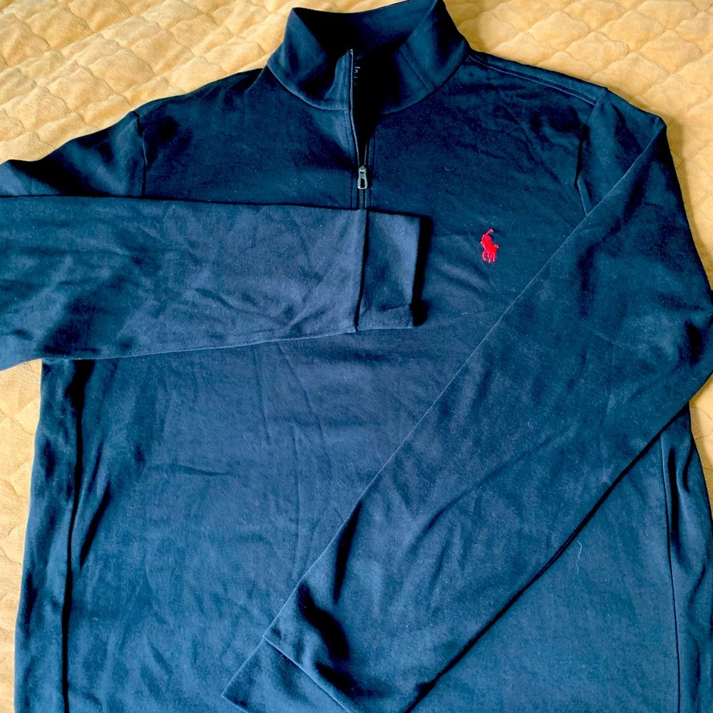 Ralph Lauren black mock turtle neck